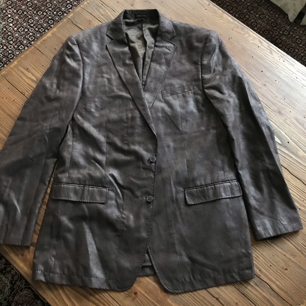 Calvin Klein Lightweight Vegan Suede Sports Coat